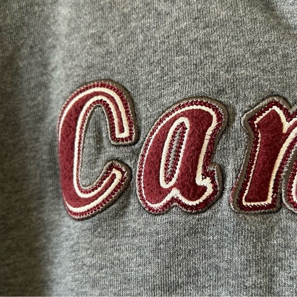 Roots 73 Women’s Zip Hoodie Large Gray Canada Embroidered Sporty Lounge Gym - Picture 5 of 12